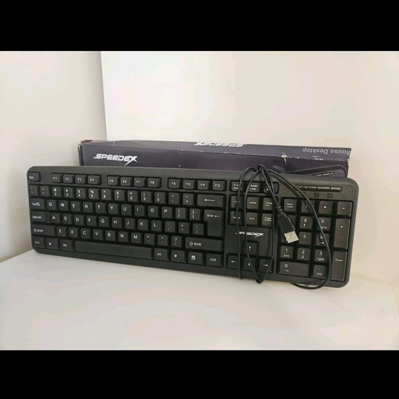 Speedex Optical Keyboard & Mouse Combo Model SP-1016 very good condition - Picture 2 of 6